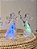 ORNAMENTO PENDENTE ANJOS EM ACRÍLICO COM LED KIT COM 4 UNID 11CM - Imagem 5