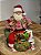 PAPAI NOEL SENTADO NO SOFÁ - COLECIONÁVEL - 28CM - Imagem 3