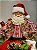 PAPAI NOEL SENTADO NO SOFÁ - COLECIONÁVEL - 28CM - Imagem 2