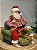PAPAI NOEL SENTADO NO SOFÁ - COLECIONÁVEL - 28CM - Imagem 5