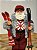 PAPAI NOEL ESQUIADOR - COLECIONÁVEL - 28CM - Imagem 2