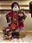 PAPAI NOEL COM SACO DE PRESENTE E URSO 40CM - Imagem 1