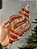 PENDENTE ORNAMENTO EM VIDRO VERMELHO PEPPERMINT - Imagem 2