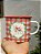 CANECA NATALINA EM METAL XADREZ 210ML - Imagem 2