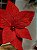 FLOR POINSÉTIA VERMELHO 30CM - Imagem 2