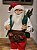 PAPAI NOEL EM PÉ VERDE E BRANCO 60CM - Imagem 2