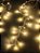 PISCA CASCATA INTERMITENTE 240 LEDS WARM 3,60 METROS 127V COM EMENDA USO INTERNO - Imagem 3