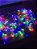PISCA CASCATA INTERMITENTE 240 LEDS COLORIDO 3,60 METROS COM EMENDA USO INTERNO 127V - Imagem 6