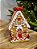 CASA GINGERBREAD EM RESINA 16CM - Imagem 1