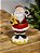 PAPAI NOEL EM RESINA COM GINGERBREAD 17CM - Imagem 1