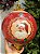 BOLA ORNAMENTO DECORADO ESTAMPADO NOEL 36CM - Imagem 6