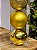 BOLA TRADICIONAL DOURADO 10CM KIT COM 3 UNIDS - Imagem 4
