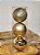BOLA TRADICIONAL DOURADO 10CM KIT COM 3 UNIDS - PRÉ VENDA 2025 - Imagem 1