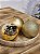 BOLA TRADICIONAL DOURADO 10CM KIT COM 3 UNIDS - PRÉ VENDA 2025 - Imagem 2