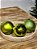 BOLA TRADICIONAL VERDE CÍTRICO 10CM KIT COM 3 UNIDS - Imagem 1