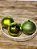 BOLA TRADICIONAL VERDE CÍTRICO 10CM KIT COM 3 UNIDS - Imagem 2