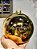 BOLA TRADICIONAL DOURADO COM 1 UNID 15CM - Imagem 2