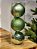 BOLA TRADICIONAL VERDE ALECRIM 10CM KIT COM 3 UNIDADES - Imagem 1