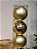 BOLA TRADICIONAL DOURADO 8CM KIT COM 6 UNIDS - Imagem 2