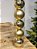 BOLA TRADICIONAL DOURADO 8CM KIT COM 6 UNIDS - Imagem 3
