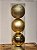 BOLA TRADICIONAL DOURADO 8CM KIT COM 6 UNIDS - PRÉ VENDA 2025 - Imagem 2