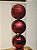 BOLA TRADICIONAL VERMELHO GRENÃ 8CM KIT COM 6 UNIDS - PRÉ VENDA 2025 - Imagem 2