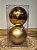 BOLA TRADICIONAL DOURADO 12CM KIT COM 2 UNIDS - PRÉ VENDA 2025 - Imagem 1