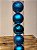 BOLA TRADICIONAL AZUL SAFIRA 8CM KIT COM 6 UNIDS - PRÉ VENDA 2025 - Imagem 2