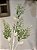 GALHO DECORATIVO FOLHAS E PINHA NEVADO 71CM - Imagem 1