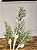 GALHO DECORATIVO FOLHAS E PINHA NEVADO 71CM - Imagem 3