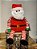 BONECO PAPAI NOEL NATALINO VERMELHO E BRANCO 43CM - Imagem 1