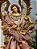 ANJO LINHA SACRA COM ARPA ROSE 52CM - Imagem 2