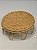 CESTO DECORATIVO REDONDO MARROM 27CM - Imagem 1