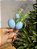GALHO COM OVINHOS AZUL 25CM - Imagem 1
