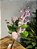 GALHO COM OVINHOS ROSA 35CM - Imagem 1