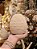 OVO DECORATIVO COM CORDA BEGE 10CM - Imagem 2
