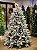 ÁRVORE SUPER LUXO NEVADA CANCUN 1524 GALHOS 2,10CM - Imagem 12
