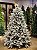 ÁRVORE SUPER LUXO NEVADA CANCUN 1524 GALHOS 2,10CM - Imagem 9