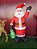 PAPAI NOEL INFLÁVEL 2,40CM BIVOLT USO INTERNO E EXTERNO - PRÉ VENDA 2025 - Imagem 2