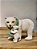 URSO COM FILHOTE EM RESINA NATALINO 15CM - Imagem 2