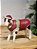 VACA COM SUETER EM RESINA NATALINA 17CM - Imagem 3