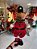 URSO MENINO NATALINO VERMELHO EM PÉ 70CM - PRÉ VENDA 2025 - Imagem 3