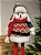 BONECO DE NEVE VERMELHO E VERDE AJUSTÁVEL 46CM - Imagem 3