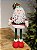 PAPAI NOEL VERMELHO E VERDE AJUSTÁVEL 51CM - Imagem 6