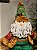 PAPAI NOEL SENTADO VERMELHO E VERDE 55CM - Imagem 3