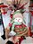 BONECO DE NEVE MENINA SENTADA VERMELHO E VERDE 26CM - PRÉ VENDA 2025 - Imagem 1