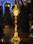 POSTE NATALINO ILUMINADO ARAMADO DOURADO 1,75CM - Imagem 8