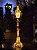 POSTE NATALINO ILUMINADO ARAMADO DOURADO 1,75CM - Imagem 2