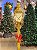 POSTE NATALINO ILUMINADO ARAMADO DOURADO 1,75CM - Imagem 3