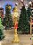 POSTE NATALINO ILUMINADO ARAMADO DOURADO 1,75CM - Imagem 1